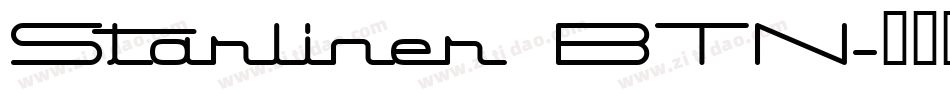 Starliner BTN字体转换